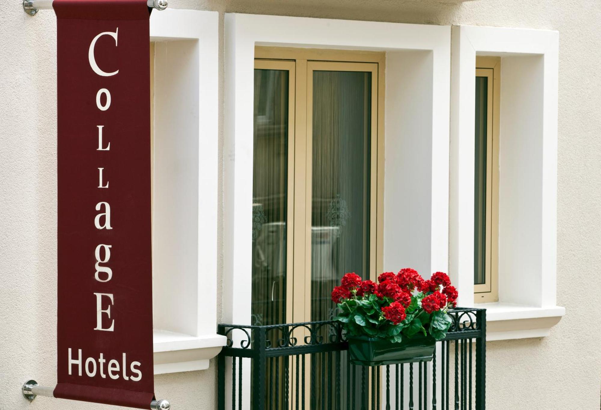 Collage Taksim Hotel Istanboel Buitenkant foto