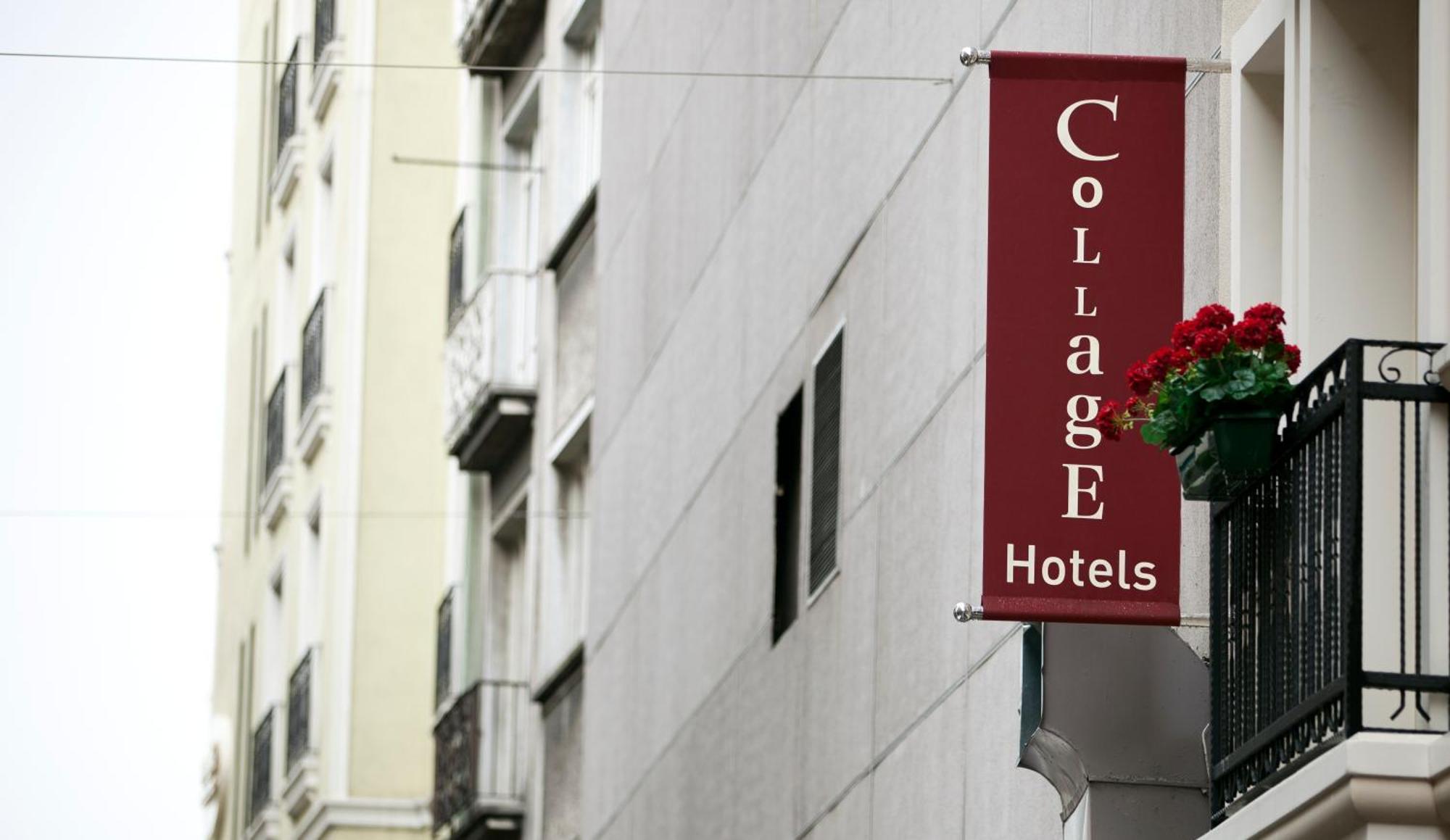 Collage Taksim Hotel Istanboel Buitenkant foto