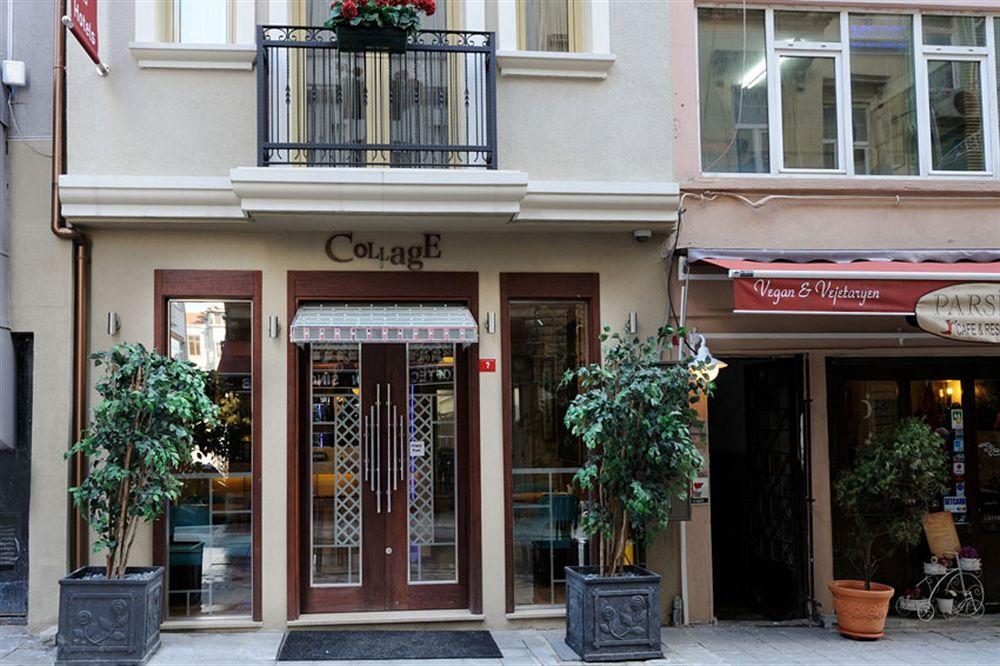 Collage Taksim Hotel Istanboel Buitenkant foto
